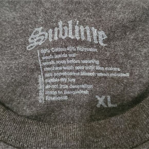 SUBLIME Short sleeve Graphic Sublime Tee Shirt XL - Picture 8 of 8